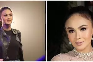 Momen Yuni Shara permak jeans branded di tukang jahit keliling