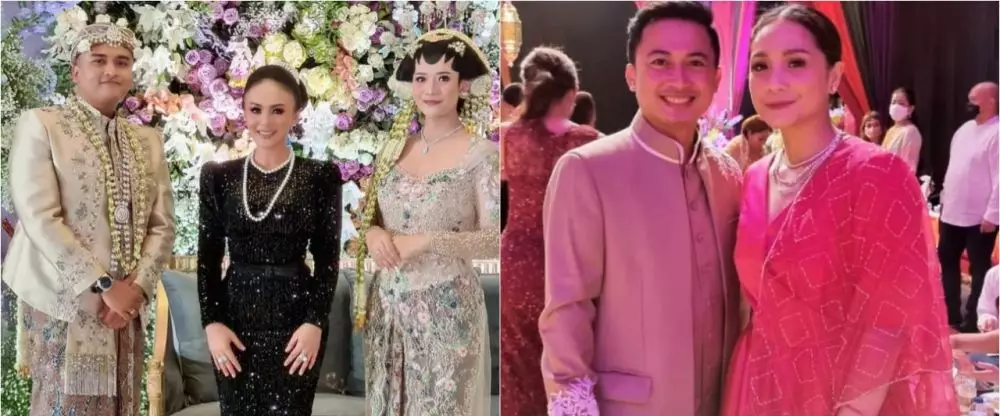 Beda gaya nagita dan Yuni Shara saat kondangan © 2021 brilio.net Beda gaya nagita dan Yuni Shara saat kondangan © 2021 brilio.net