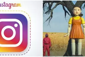 7 Langkah memainkan 'Lampu Merah Lampu Hijau' Squid Game di Instagram