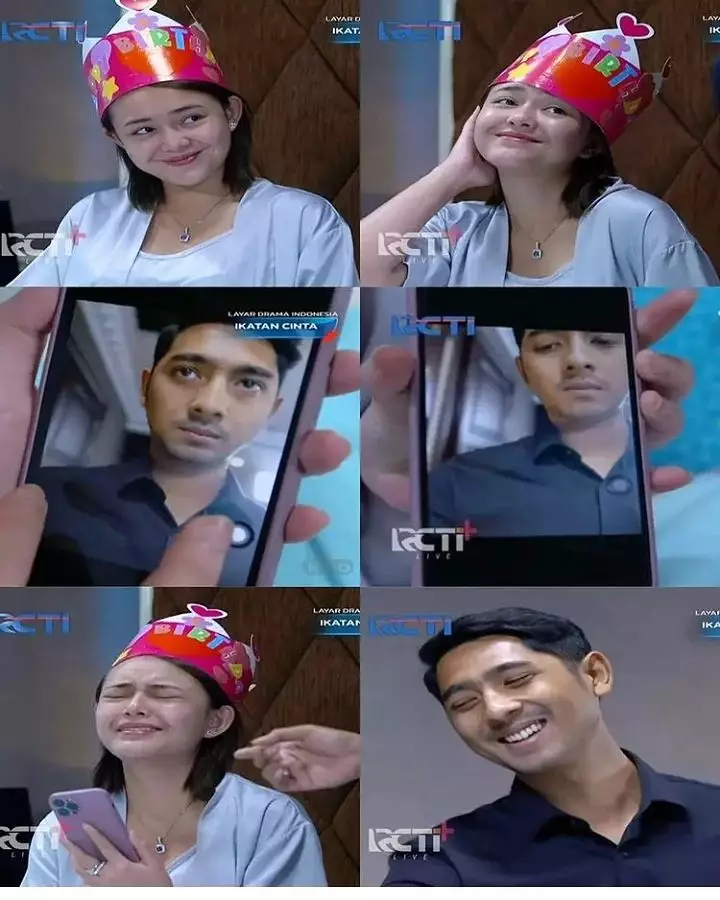 arya selfie di hp amanda © 2021 Instagram