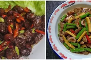 11 Resep kreasi tumis ati ampela, gurih dan mudah dibuat