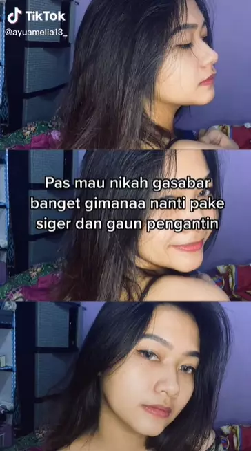 Curhat pilu pengantin harus makeup ulang karena permintaan mertua TikTok Curhat pilu pengantin harus makeup ulang karena permintaan mertua TikTok