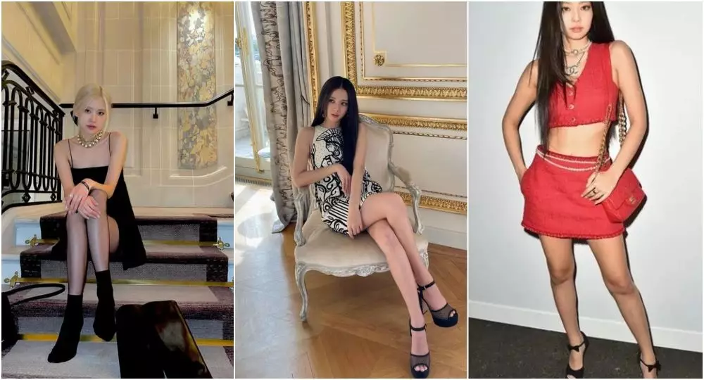 beda gaya anggota BlackPink hadiri Paris Fashion Week Berbagai sumber beda gaya anggota BlackPink hadiri Paris Fashion Week Berbagai sumber