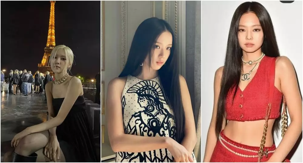 beda gaya anggota BlackPink hadiri Paris Fashion Week Berbagai sumber beda gaya anggota BlackPink hadiri Paris Fashion Week Berbagai sumber