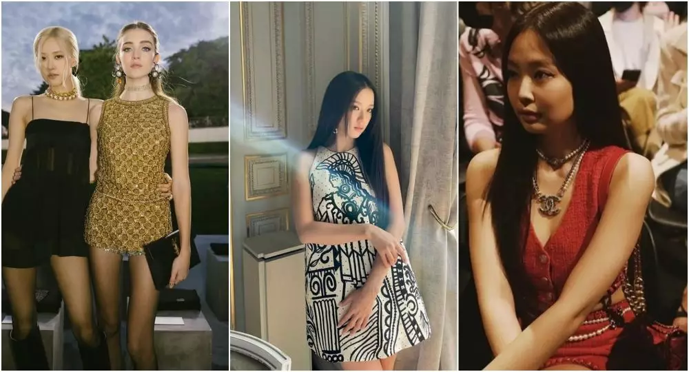 beda gaya anggota BlackPink hadiri Paris Fashion Week Berbagai sumber beda gaya anggota BlackPink hadiri Paris Fashion Week Berbagai sumber