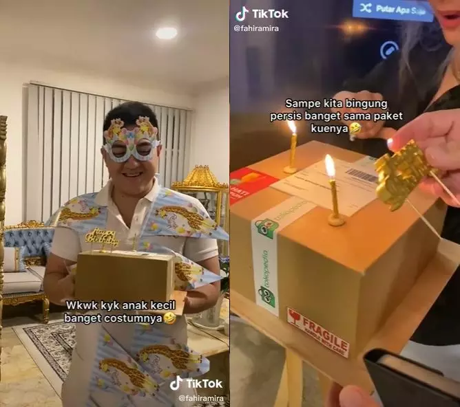 kue ultah berbentuk paket © 2021 brilio.net kue ultah berbentuk paket © 2021 brilio.net