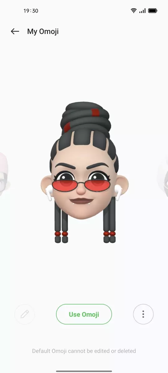 Omoji versi Beta di Oppo  © 2021 berbagai sumber