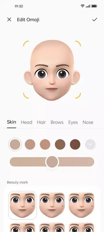 Omoji versi Beta di Oppo  © 2021 berbagai sumber