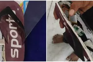 Duh, calon guru rakit sol sandal jadi perangkat menyontek saat ujian