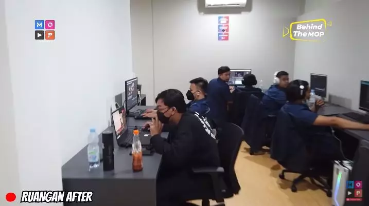 penampakan kantor ruben onsu © YouTube penampakan kantor ruben onsu © YouTube