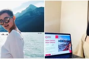 Dulu tomboi kini feminin, ini 9 potret terbaru Gisela Cindy di Kanada