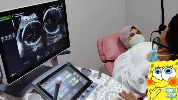 momen kesha ratuliu cek kandungan © YouTube