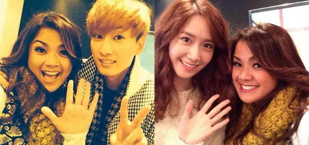 Seleb wanita foto bareng aktor korea © 2021 brilio.net