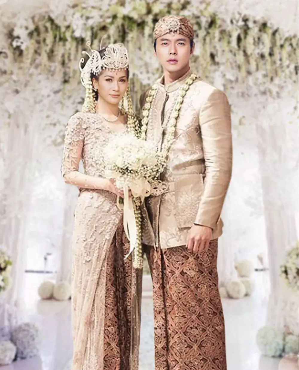 editan seleb bareng aktor korea © instagram