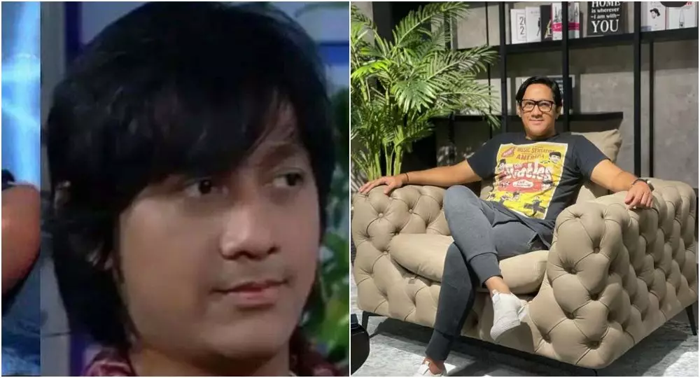 potret dulu dan kini Andre Taulany Instagram/@andretaulany