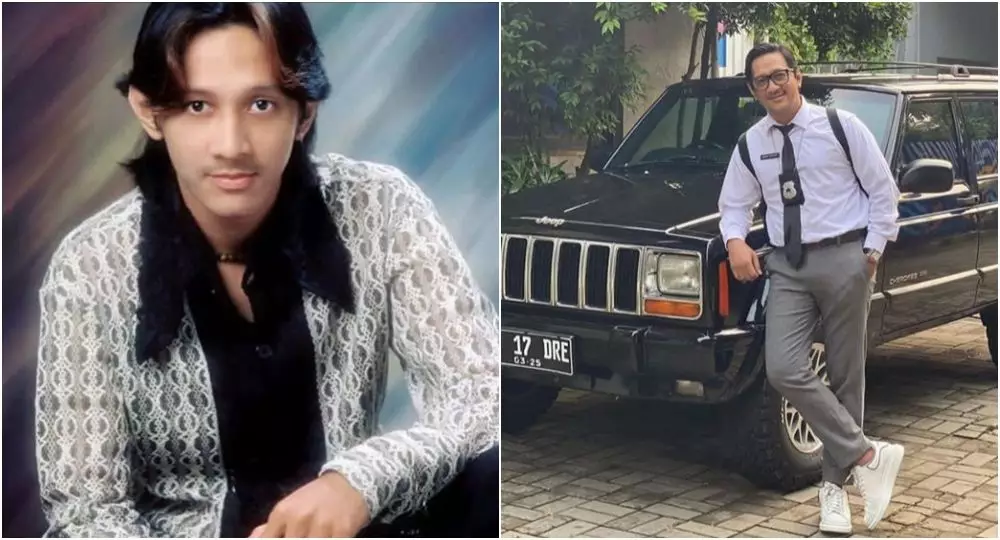 potret dulu dan kini Andre Taulany Instagram/@andretaulany