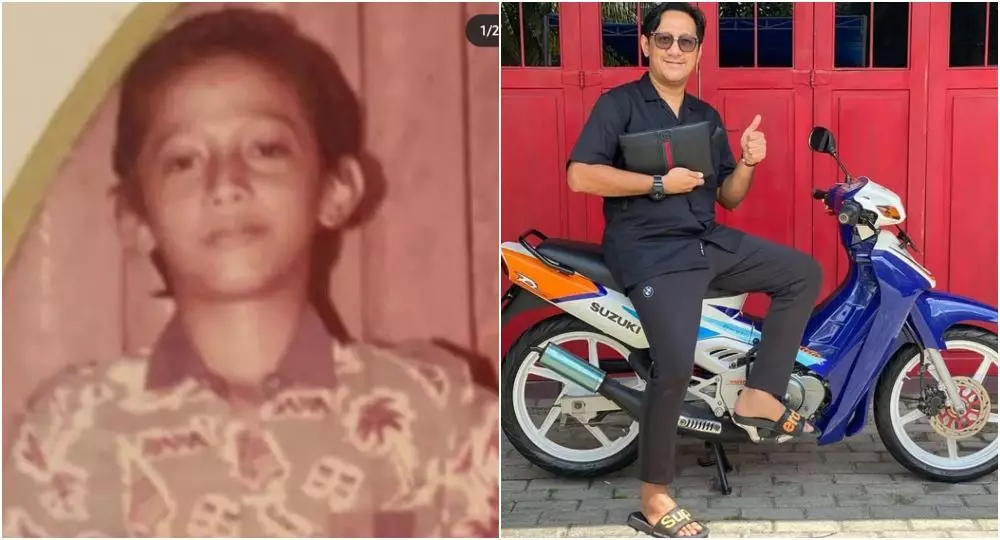 potret dulu dan kini Andre Taulany Instagram/@andretaulany