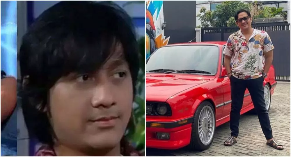 potret dulu dan kini Andre Taulany Instagram/@andretaulany