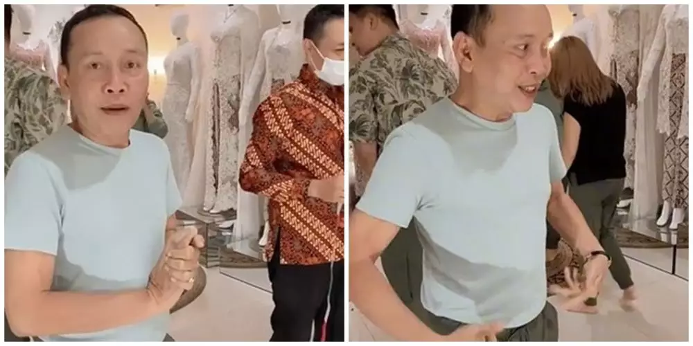 Komentar Ayah Rozak saat Ayu fitting kebaya © Istimewa