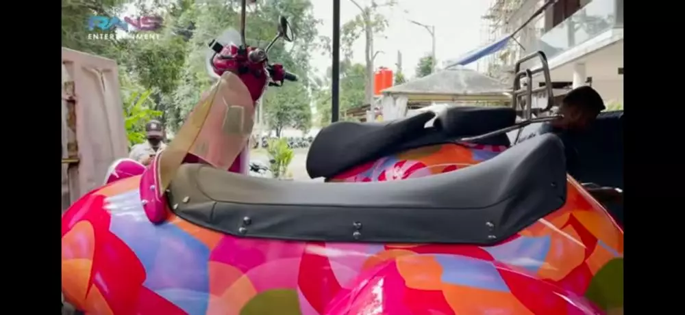 Motor baru Nagita Slavina © 2021 brilio.net