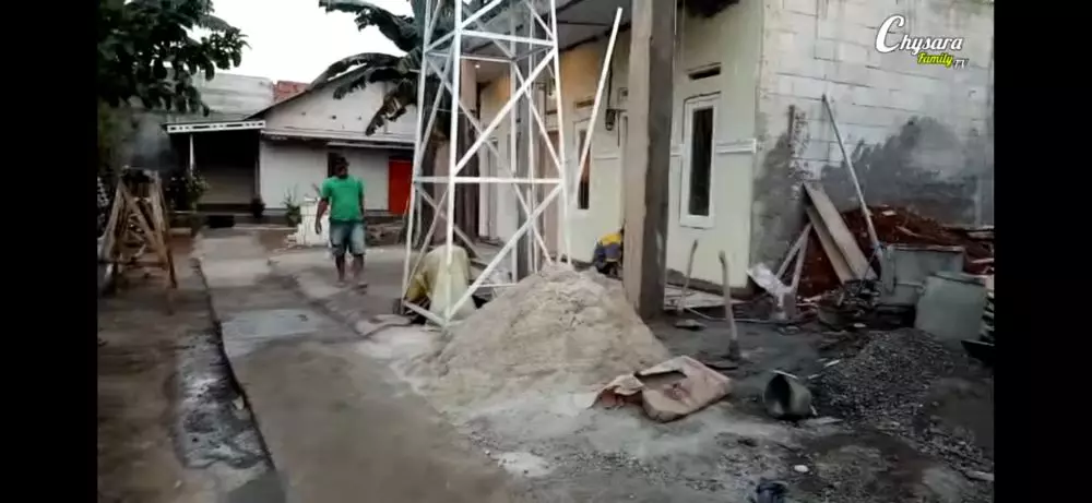 Kontrakan milik Glenca Chysara © 2021 brilio.net