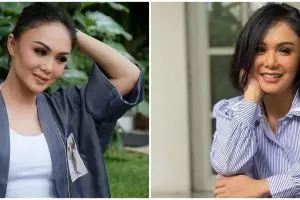 7 Kesederhanaan Yuni Shara, tak jaim pakai jasa permak jeans keliling