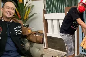 9 Potret koleksi Brompton milik Cak Lontong, sampai punya 40-an sepeda