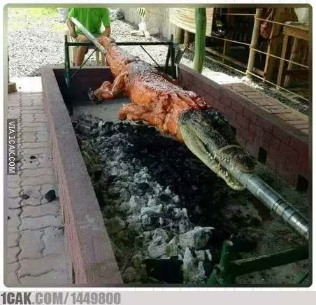 penampakan makanan dibakar © 2021 Berbagai Sumber