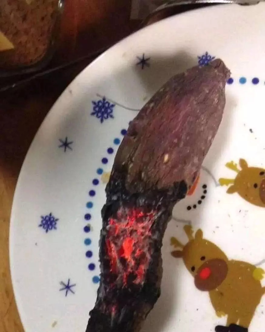 penampakan makanan dibakar © 2021 Berbagai Sumber