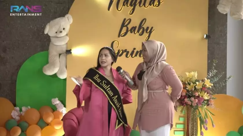 baby shower anak kedua Nagita Slavina Youtube/Rans Entertainment baby shower anak kedua Nagita Slavina Youtube/Rans Entertainment