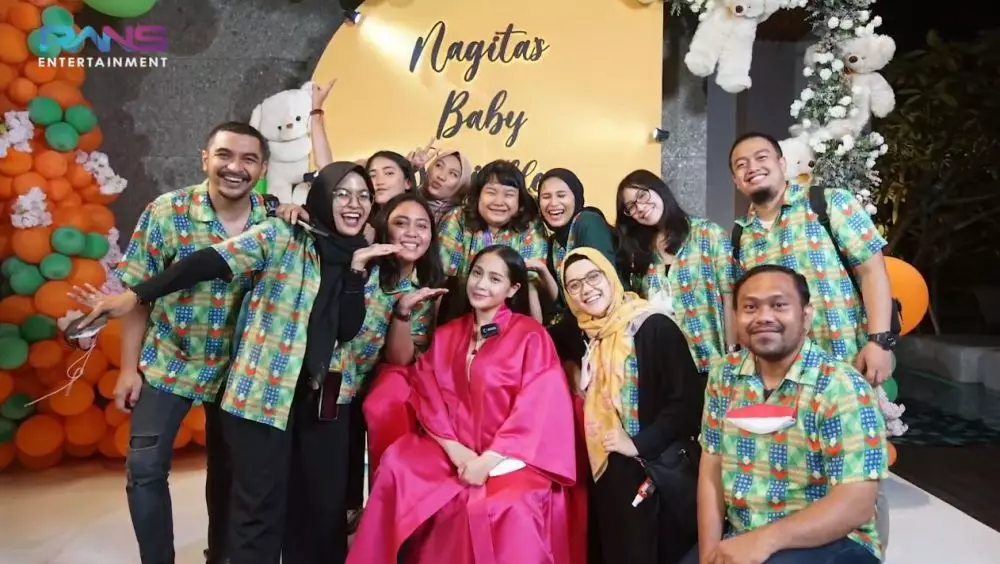 baby shower anak kedua Nagita Slavina Youtube/Rans Entertainment baby shower anak kedua Nagita Slavina Youtube/Rans Entertainment