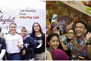 Usaha kuliner 5 seleb di luar negeri, Fitri Carlina buka cafe dangdut
