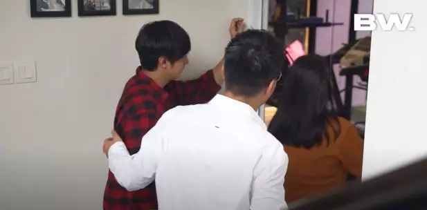 Potret studio gym mini Felicya dan Hito © YouTube