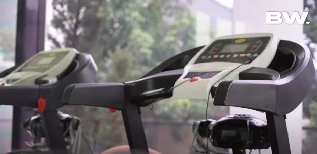 Potret studio gym mini Felicya dan Hito © YouTube