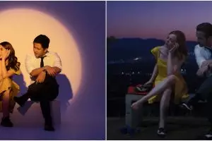 9 Potret prewedding Ashilla Blink, kece dengan konsep La la Land