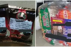 Kreatif dan unik, viral undangan nikah ini berupa kopi sachet