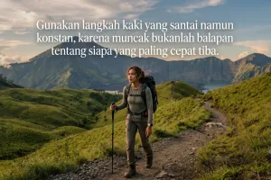 100 Kata-kata bijak pendaki gunung, inspiratif dan memotivasi