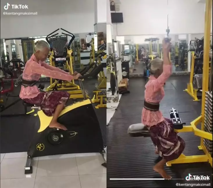 nenek ngegym © 2021 brilio.net