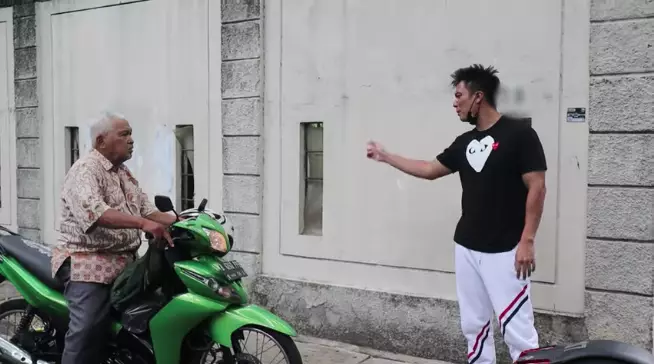 respon kakek yang dimarahi baim © 2021 Berbagai Sumber