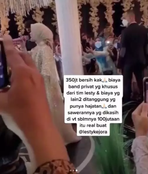 Terungkap tarif manggung Lesty di acara nikahan Instagram