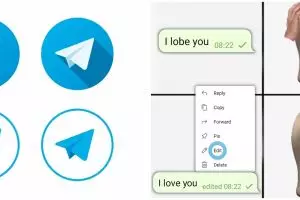 7 Langkah edit pesan typo yang sudah terkirim di Telegram