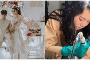 Reza Arap bikin tato di tangan, dikerjakan sang istri