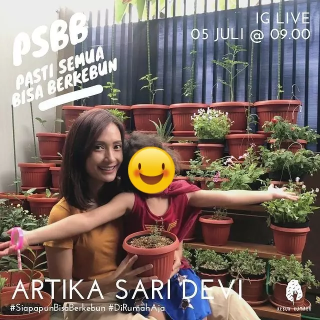 cara seleb menata tanaman dari berbagai sumber