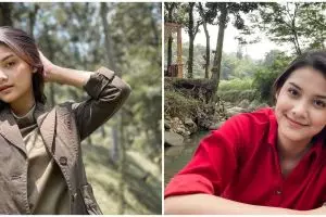 5 Momen pesinetron Callista Arum dibaptis ini penuh sukacita