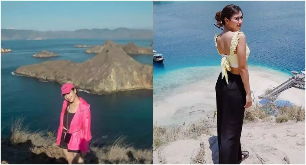 Beda gaya Nagita dan Syahnaz liburan di Labuan Bajo Berbagai sumber 