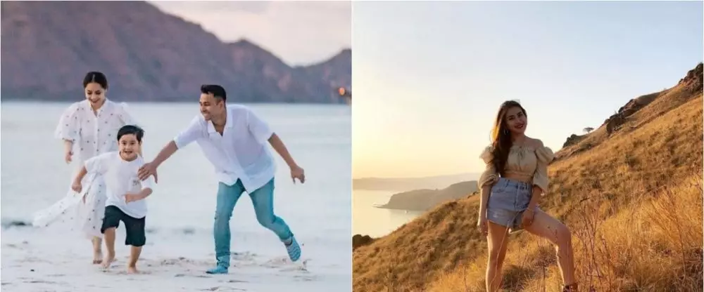 Beda gaya nagita dan ayu saat liburan © 2021 brilio.net