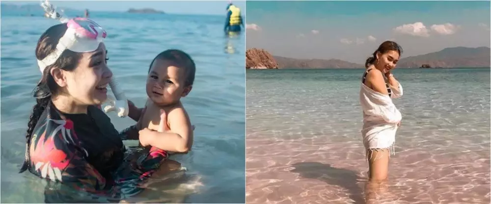 Beda gaya nagita dan ayu saat liburan © 2021 brilio.net