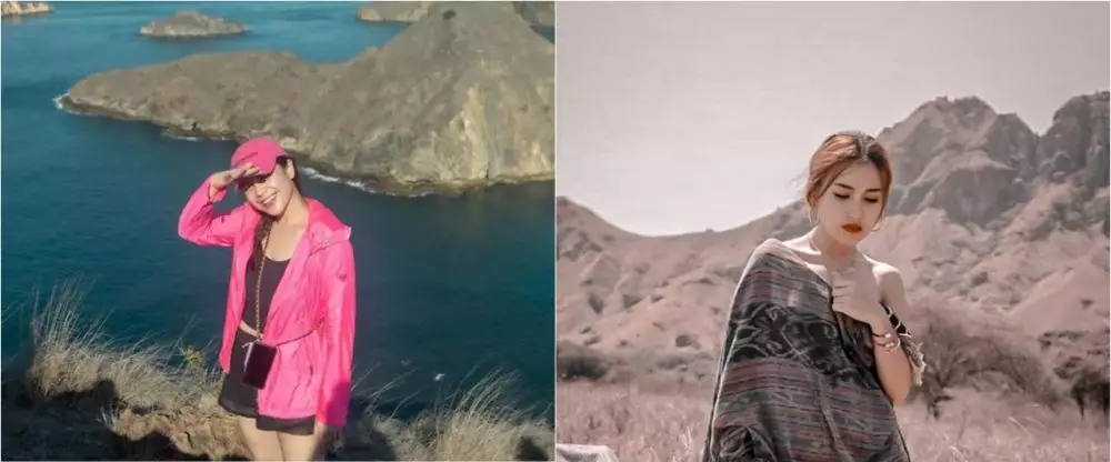 Beda gaya nagita dan ayu saat liburan © 2021 brilio.net