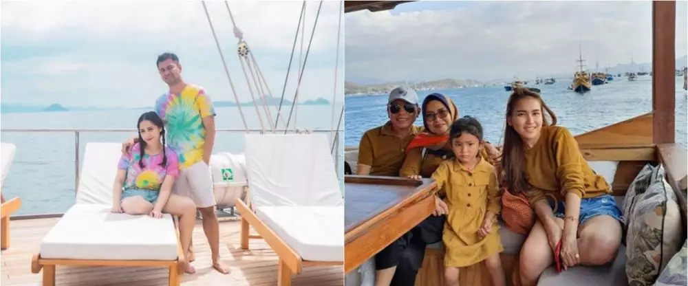 Beda gaya nagita dan ayu saat liburan © 2021 brilio.net