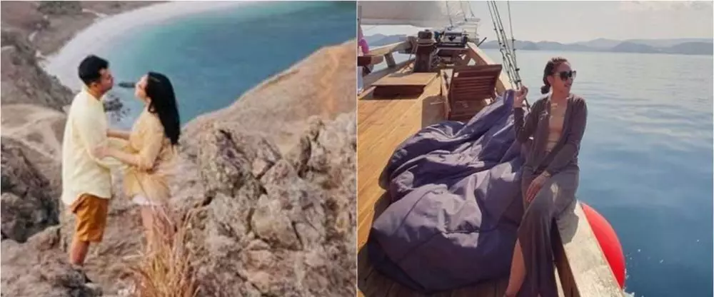 Beda gaya nagita dan ayu saat liburan © 2021 brilio.net